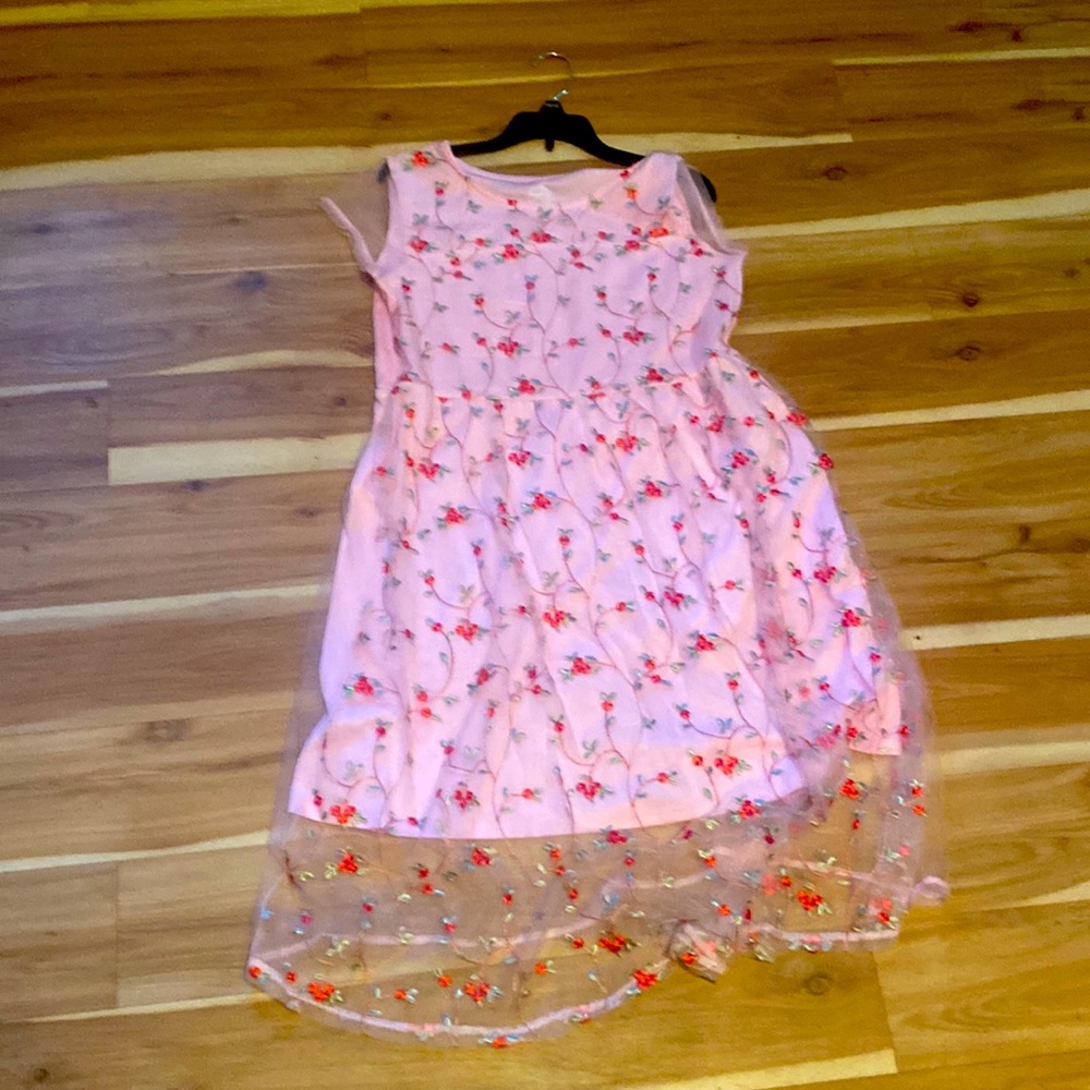 Wonder nation pink rose dress